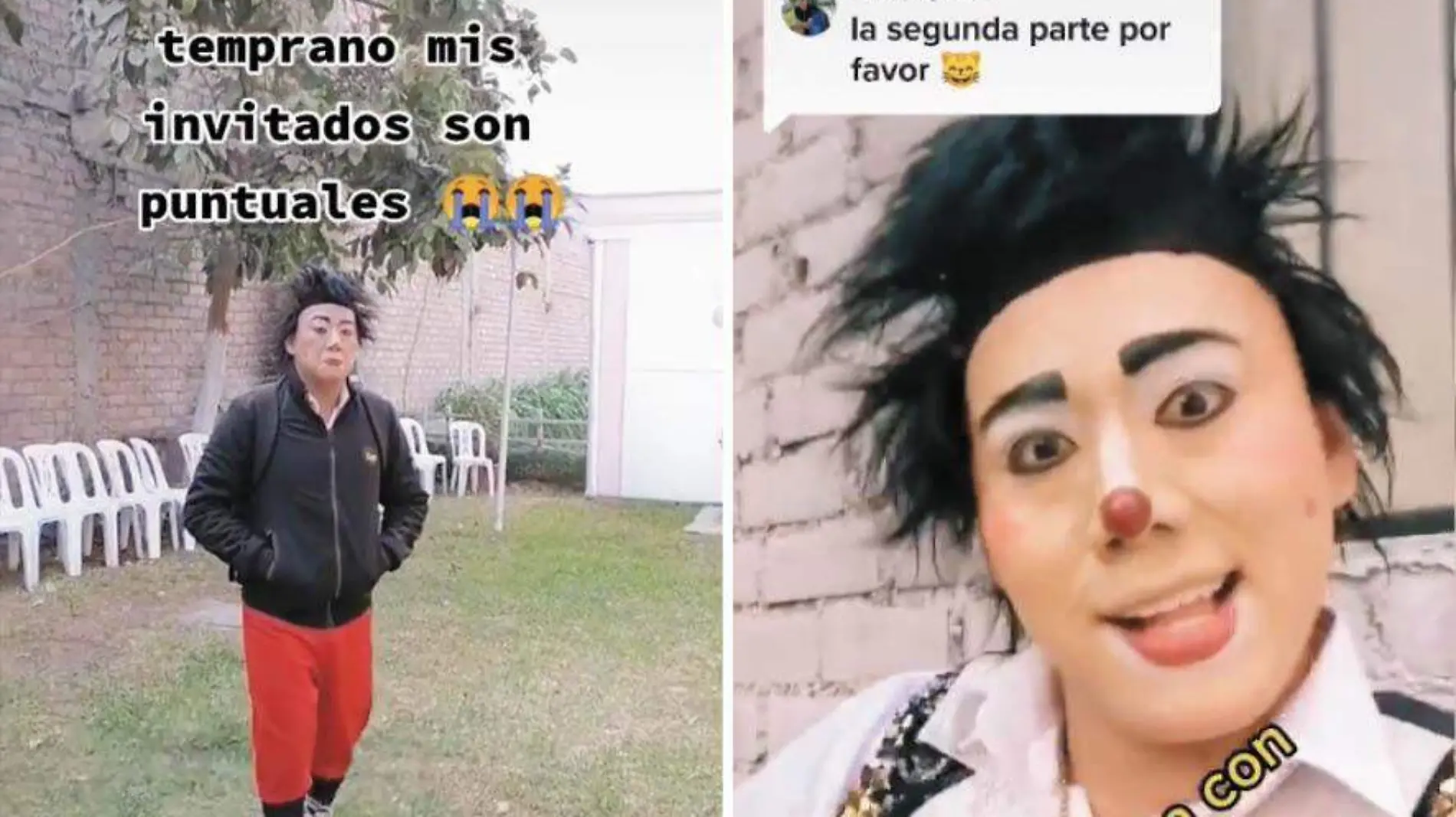 Payaso llega a una fiesta y no hay nadie